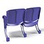 Stadium arena chair baseball sport plastic seat seating