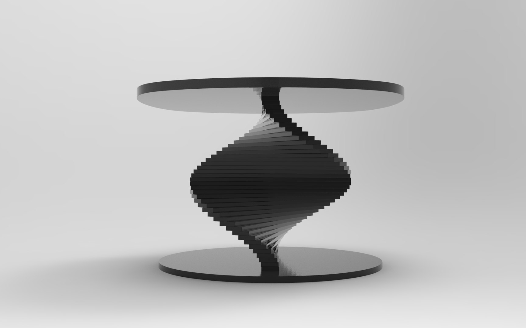Roll Side Table 3D Model - TurboSquid 2070353