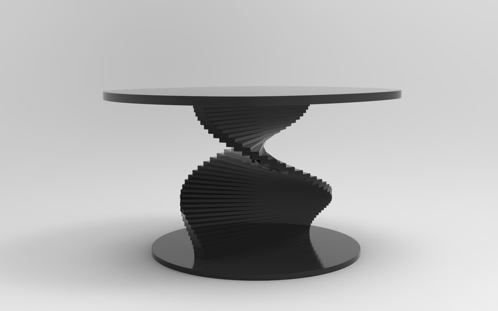 Roll Side Table 3D Model - TurboSquid 2070353