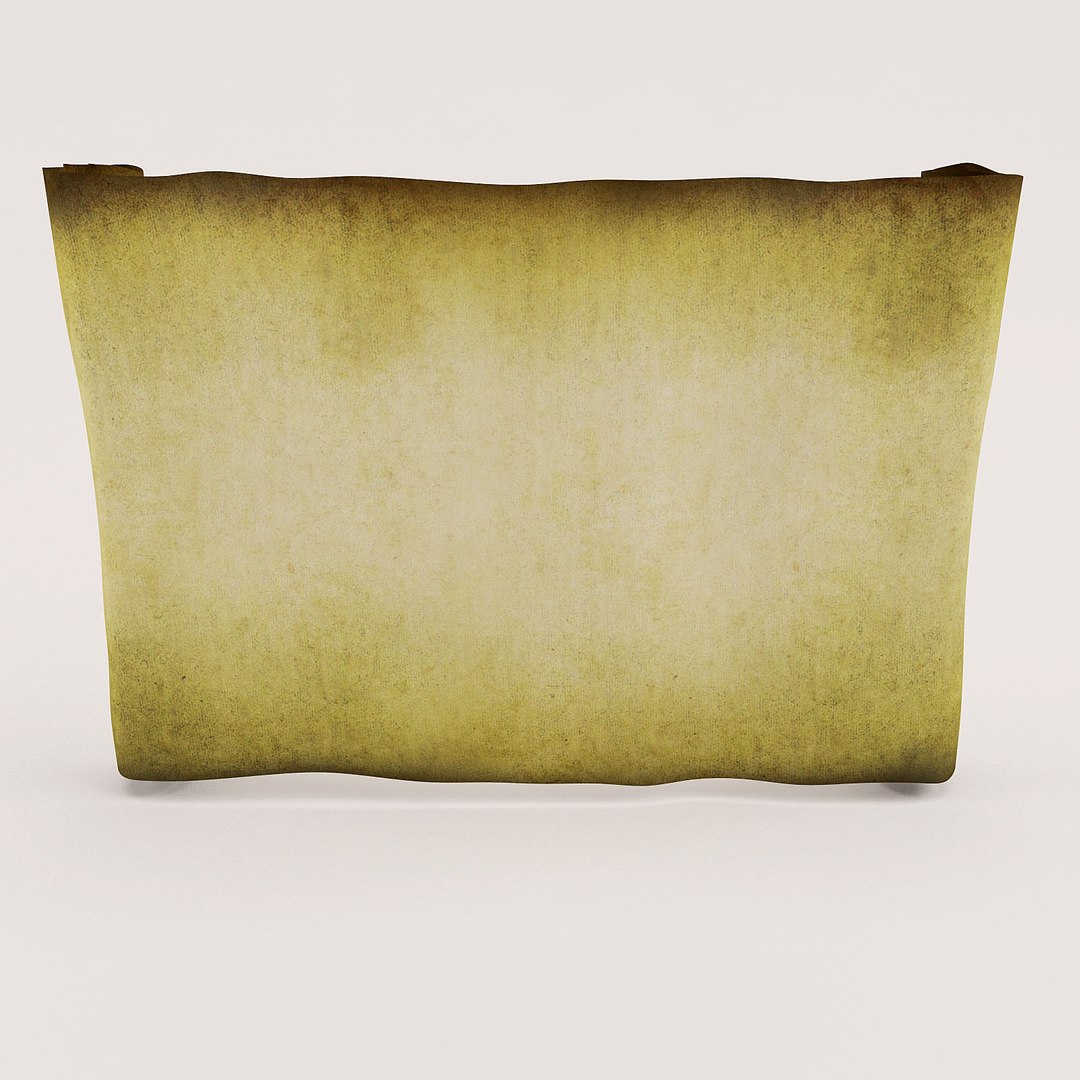 Scroll 3d Model