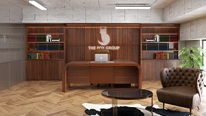 3D Office Room model