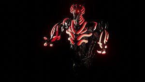 3D Draigh the bone dragon model