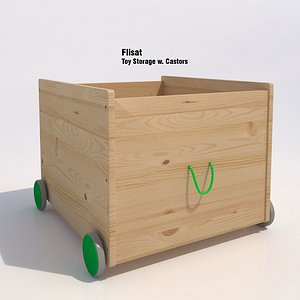 Ikea Flisat Toy Storage Bin