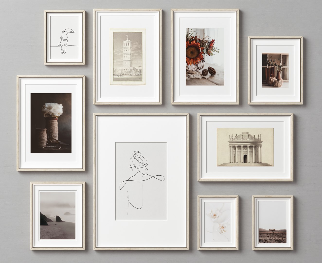 Picture Frames Set-419 3D model - TurboSquid 2064811