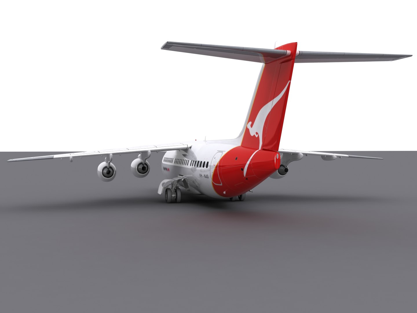 1/200 BAe 146-200 ネプチューン・エイビエーション・サービス 572835 Herpa Neptune Aviation Services / ネプチューン