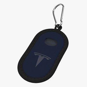 Tesla S Key Fob Blue Cover