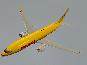 boeing 737-800bdsf dhl 3D model