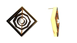 3D earring