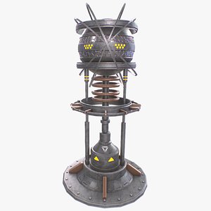 Nuclear reactor 3D model