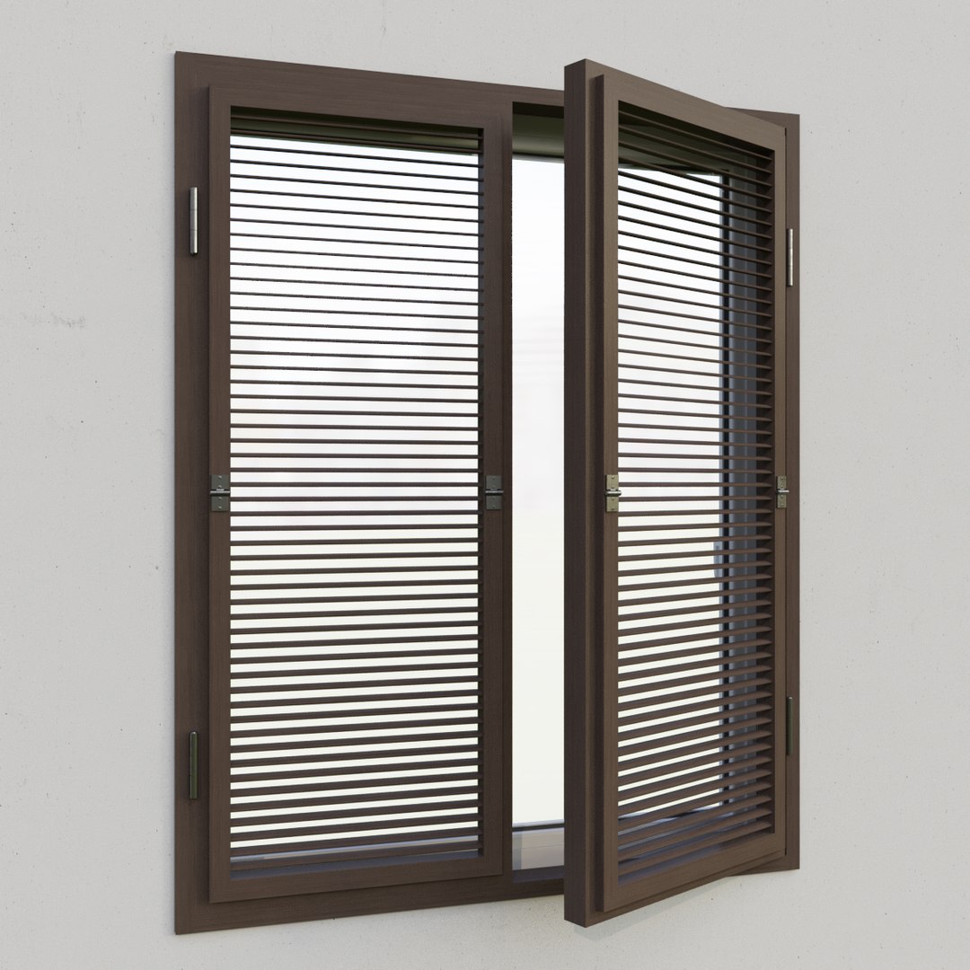 3D Shutters 6 Model - TurboSquid 1354437