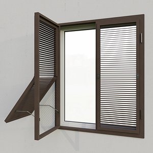 3D shutters 6 model