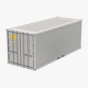 20 ft Container Battery Storage 3D
