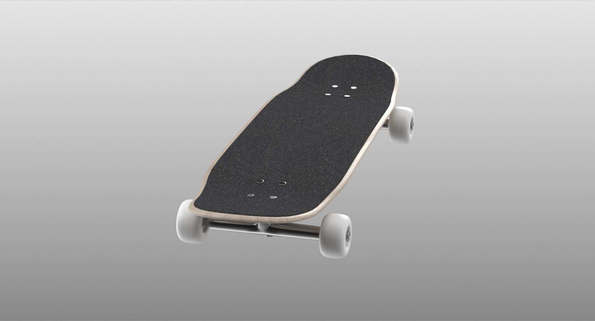 Realistic Skateboard 3D Model - TurboSquid 1308101