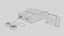 3D SNES Super Nintendo Entertainment System model