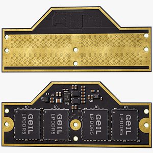 RAM LPCAMM2 DDR5 And DDR6 Circuit Board PBR