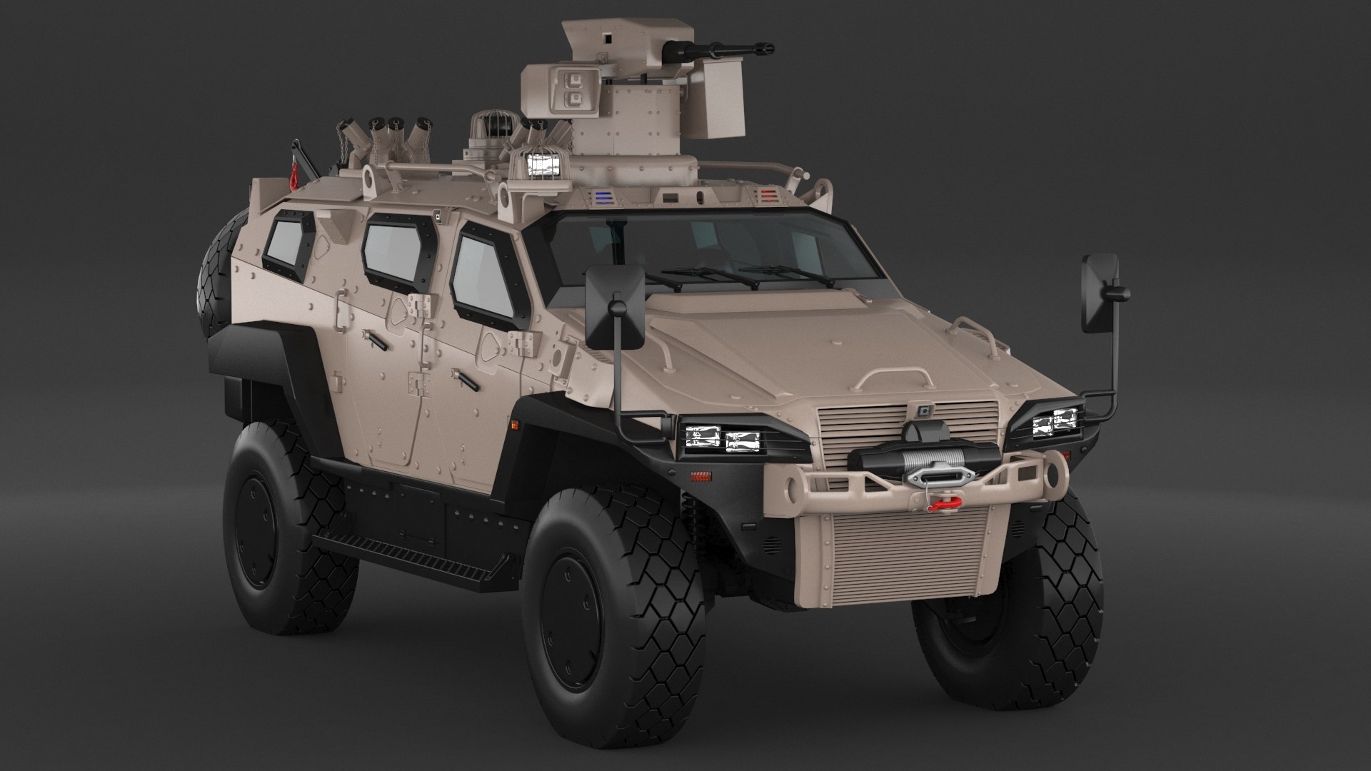 Yoruk Military Armored Vehicle 3D Model - TurboSquid 1810677