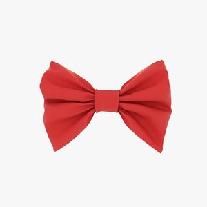3D Bow Ribbon model
