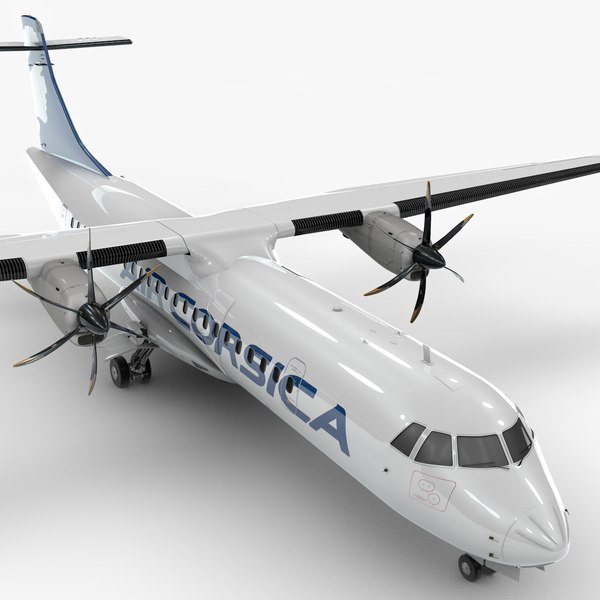 modelo 3d ATR 72 AIR CÓRCEGA L1618 - TurboSquid 1867287