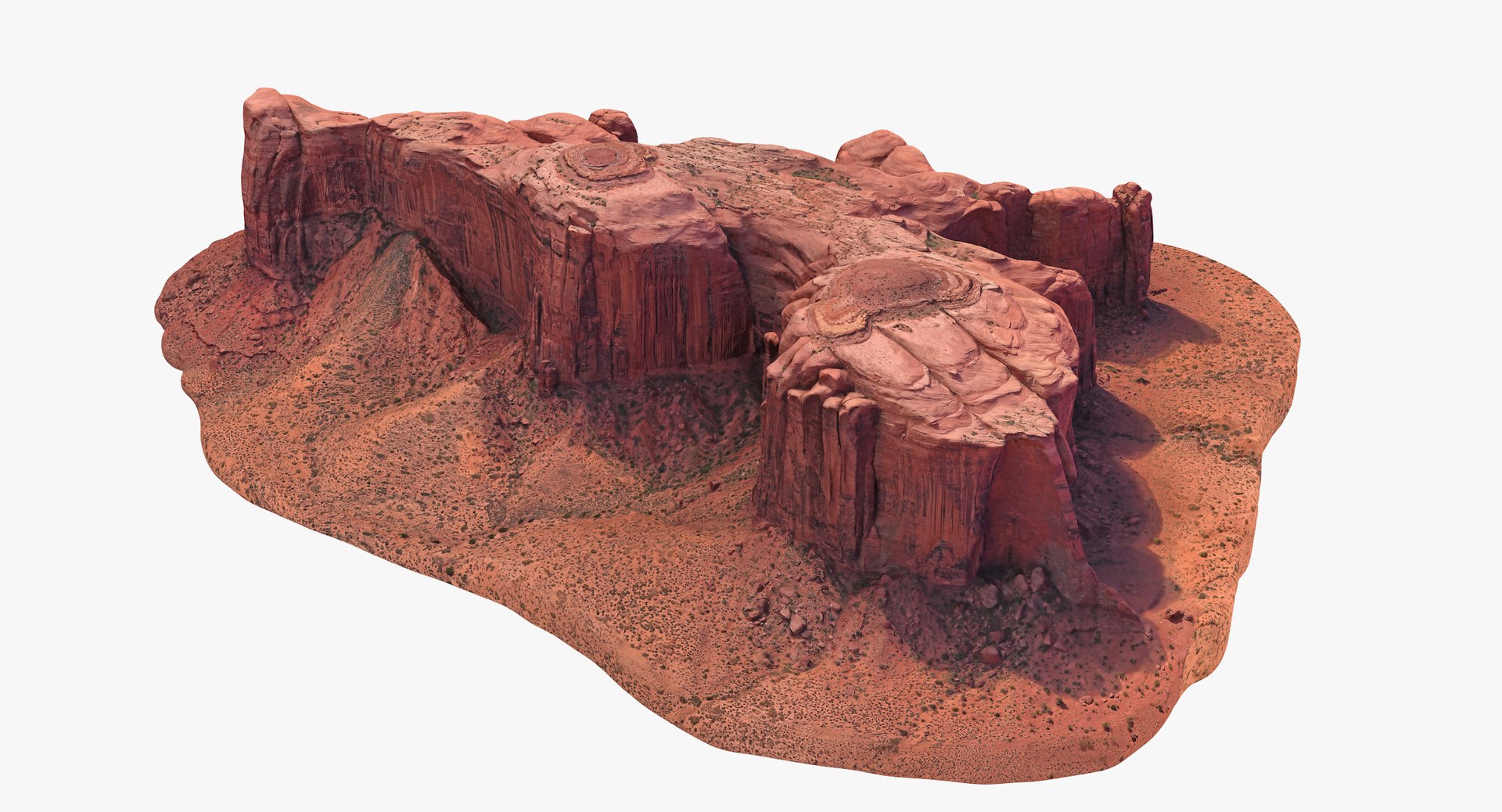 3D model sandstone butte 15 - TurboSquid 1419499