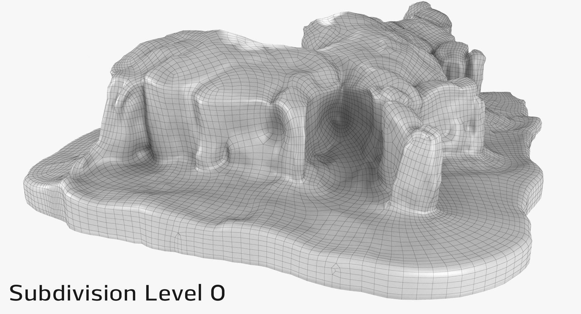 3D Model Sandstone Butte 15 - TurboSquid 1419499