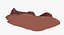 3D model sandstone butte 15