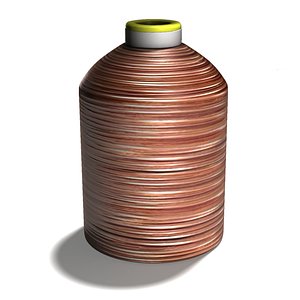 copper thread 3d model