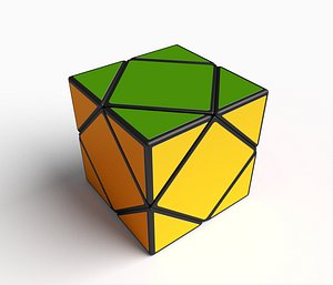 Rare Skewb cube puzzle