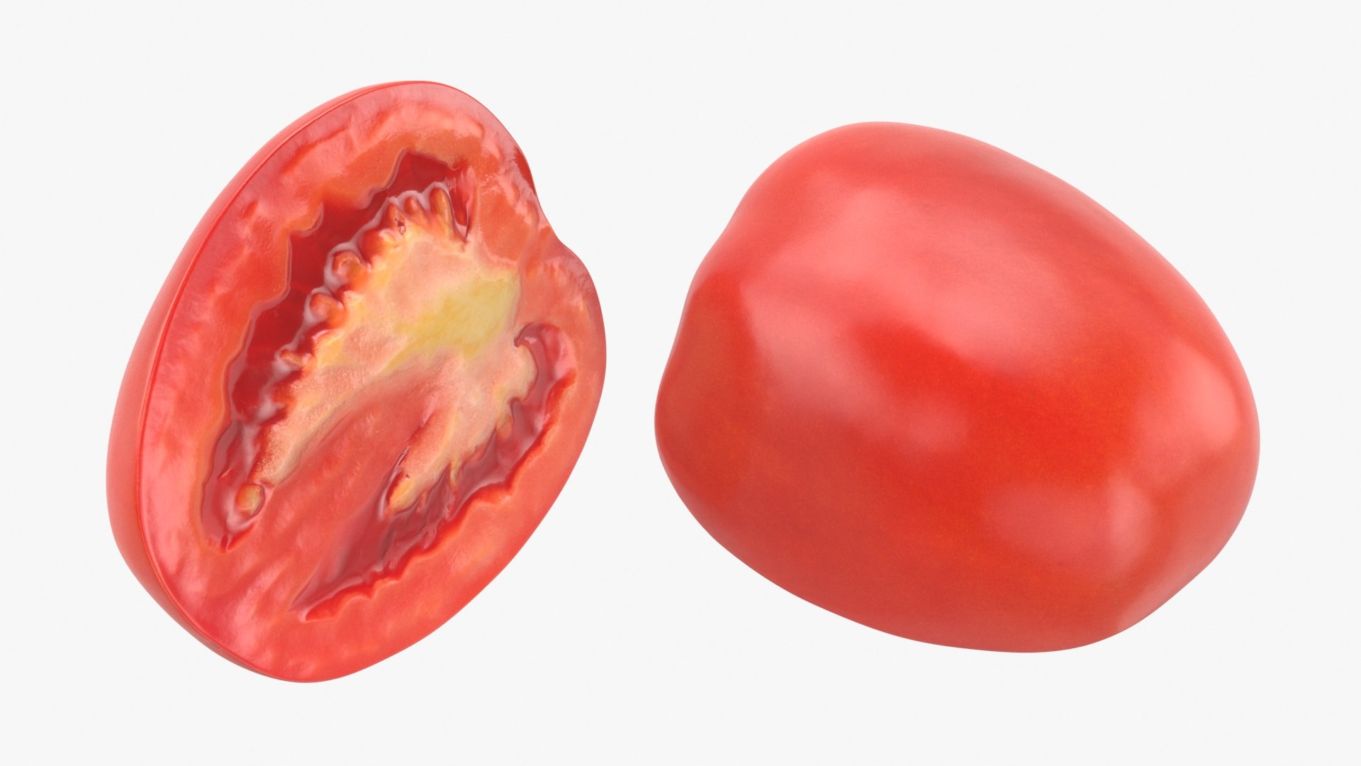 3D Roma Tomato Collection model https://p.turbosquid.com/ts-thumb/7H/2k6N04/PC/romatomatohalf01_a0002/jpg/1695123905/1920x1080/fit_q87/12856f8e8b78cb49b247717f7c0d26709ef603bb/romatomatohalf01_a0002.jpg