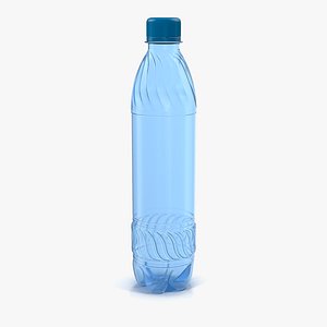 plastic water bottle blue 3ds