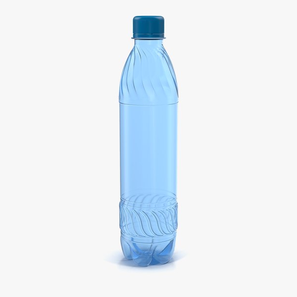 plastic water bottle blue 3ds