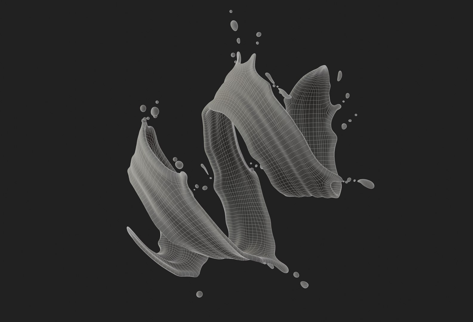 Chocolate Splash Spiral 3D https://p.turbosquid.com/ts-thumb/7H/4uL6RP/1h/splash7wireframe_08/jpg/1750165037/1920x1080/fit_q87/1b51b96e1fb145e47fb4072e65c0670dfcb1a1e0/splash7wireframe_08.jpg