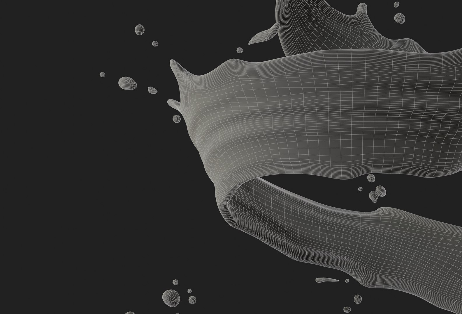 Chocolate Splash Spiral 3D https://p.turbosquid.com/ts-thumb/7H/4uL6RP/JU/splash7wireframe_09/jpg/1750165038/1920x1080/fit_q87/a7aa1d815c6242e420d542fd04f2c938ff4b2299/splash7wireframe_09.jpg
