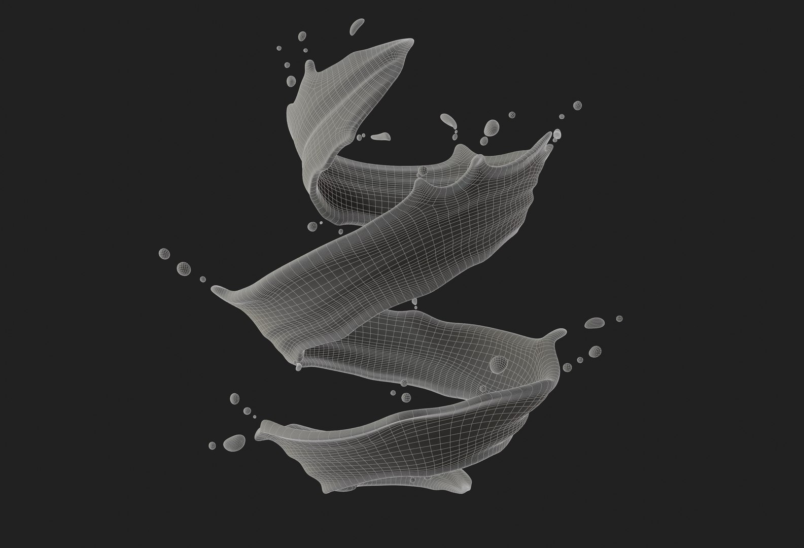 Chocolate Splash Spiral 3D https://p.turbosquid.com/ts-thumb/7H/4uL6RP/OB/splash7wireframe_02/jpg/1750165035/1920x1080/fit_q87/f705fd9ba5c8c302676a7b03701abababfa4fa18/splash7wireframe_02.jpg