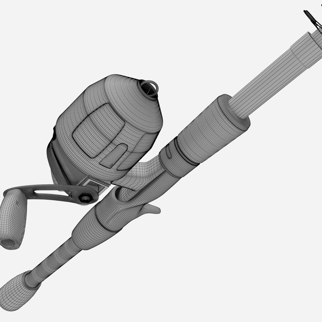 Fish Rod Model - TurboSquid 1688237