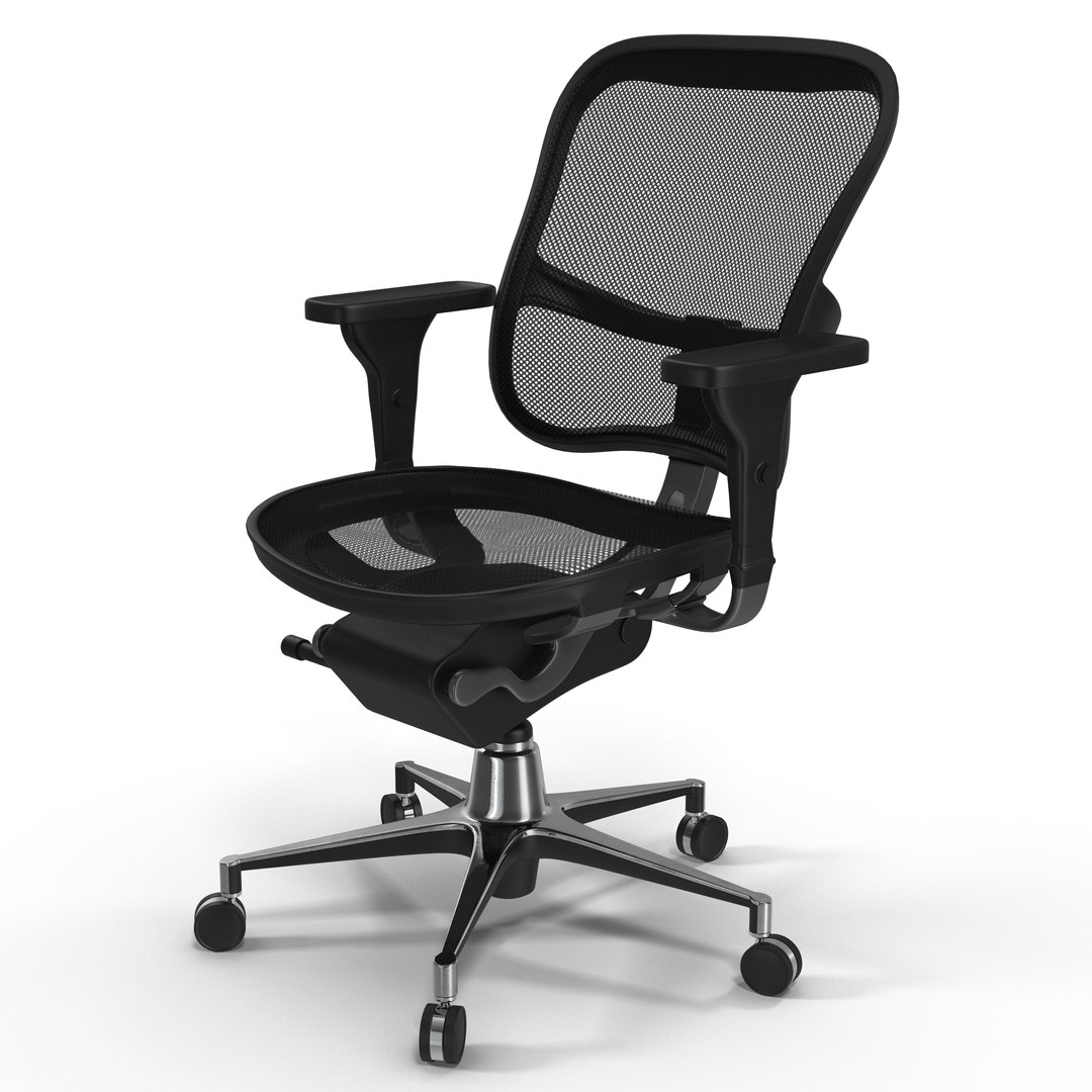 Office Chair 3D Model 3D model preview