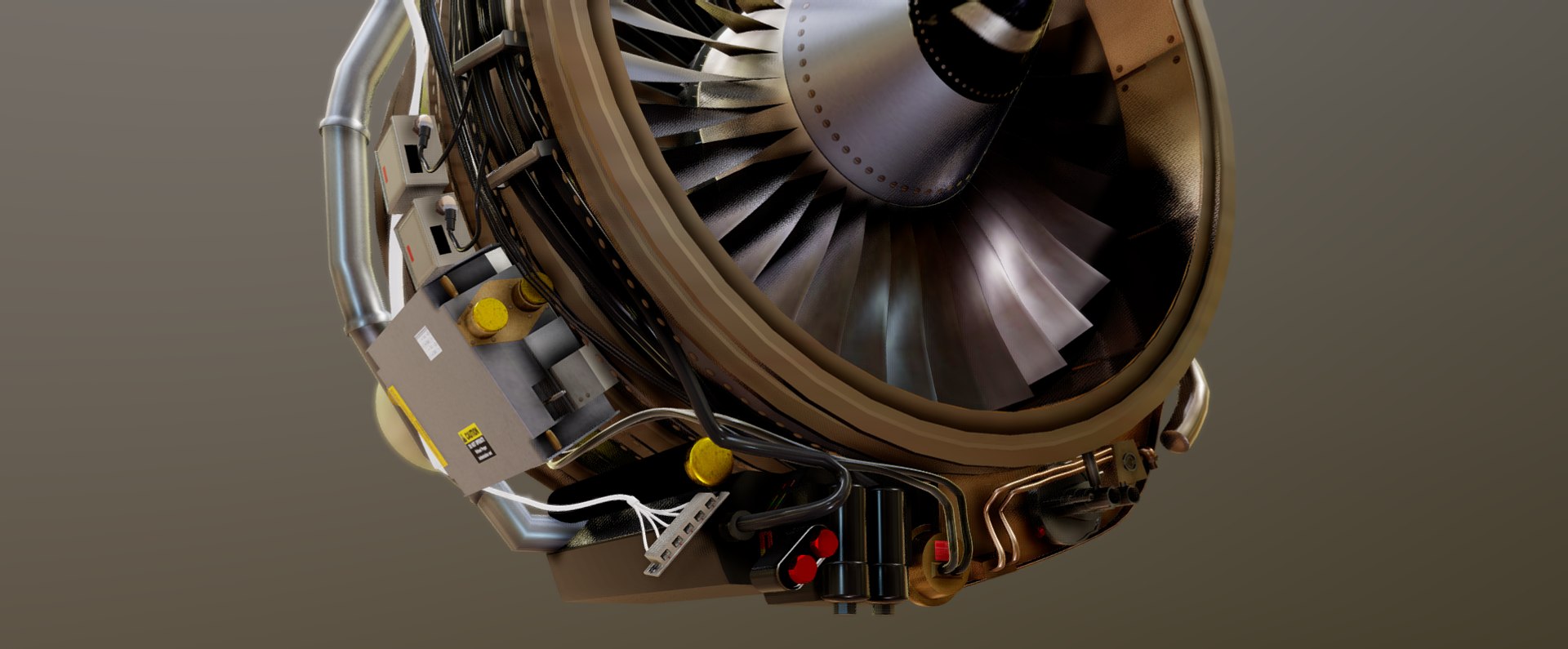 Airbus A320 Enigne 3D Model - TurboSquid 1529870