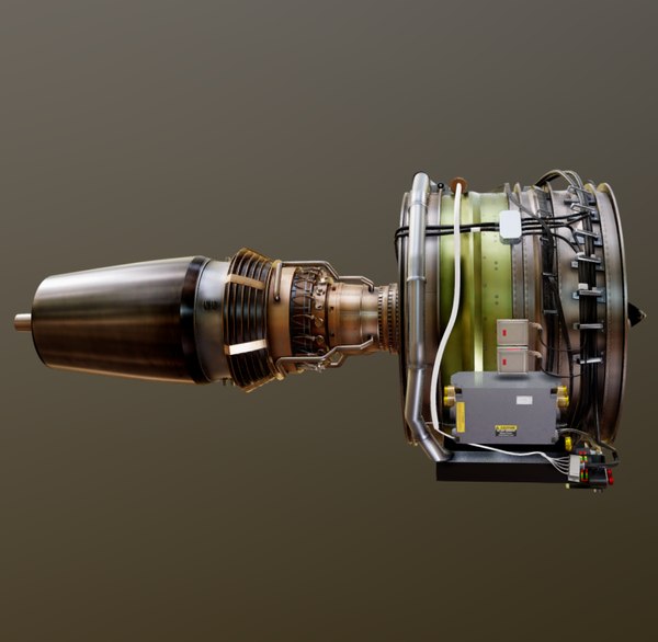 Airbus a320 enigne 3D model - TurboSquid 1529870