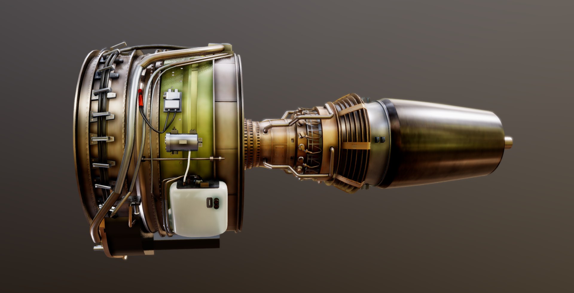 Airbus A320 Enigne 3D Model - TurboSquid 1529870