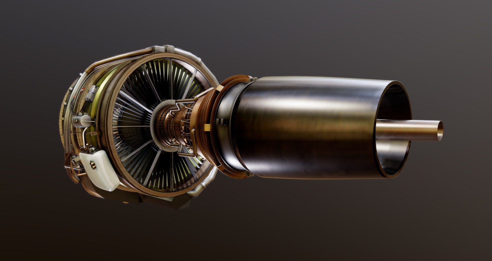 Airbus A320 Enigne 3D Model - TurboSquid 1529870