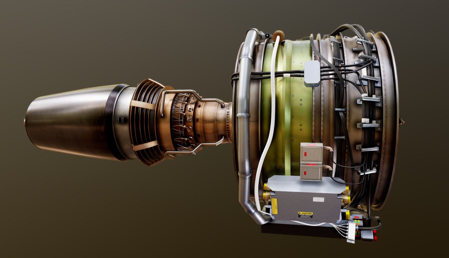 Airbus A320 Enigne 3D Model - TurboSquid 1529870