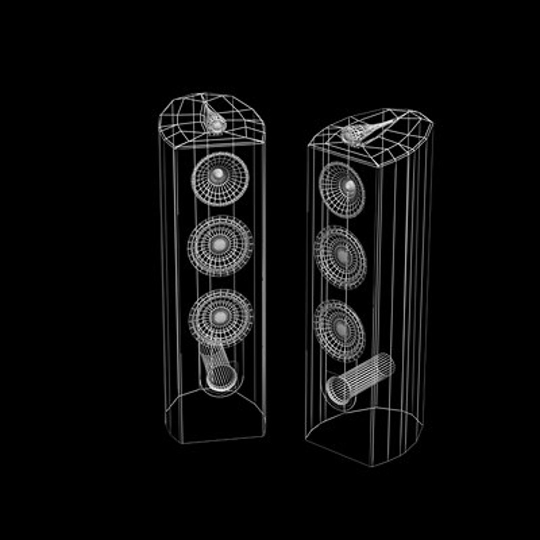 3d Model B W Acoustic