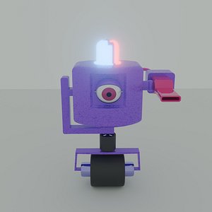 Security Combat Robot or Police Bot model