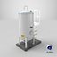 Chemical storage cylinder