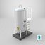 Chemical storage cylinder