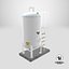 Chemical storage cylinder