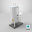 Chemical storage cylinder