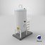 Chemical storage cylinder