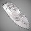 Bateau pilote Lowpoly