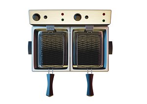 Deep Fryer Double Tank