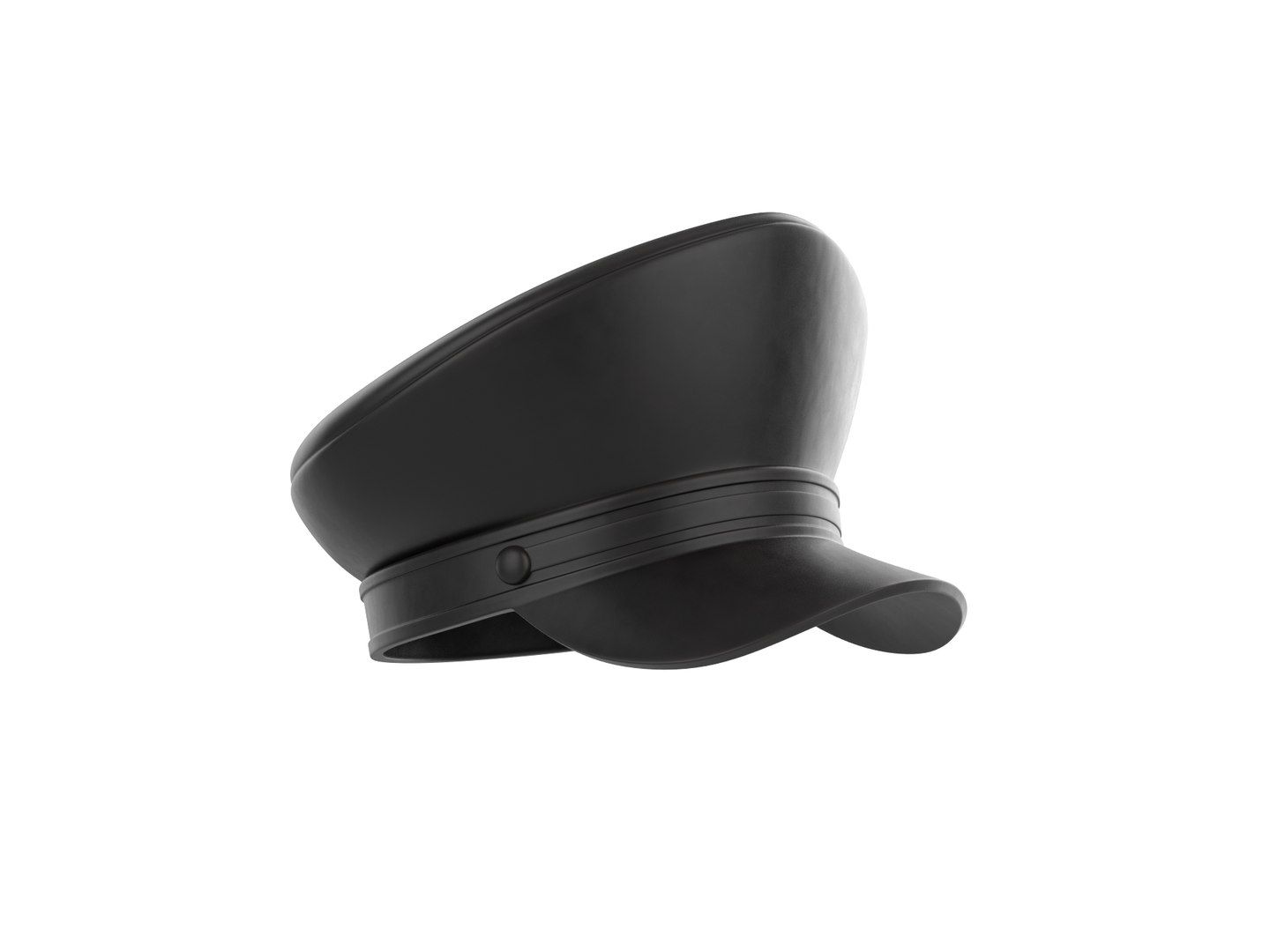 3D Prop052 Leather Hat model - TurboSquid 1862337